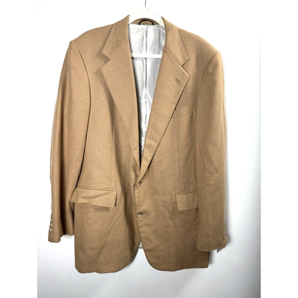 Vintage Polo Ralph Lauren Wool Blazer Old Money Quiet Luxury Designer Work 44L